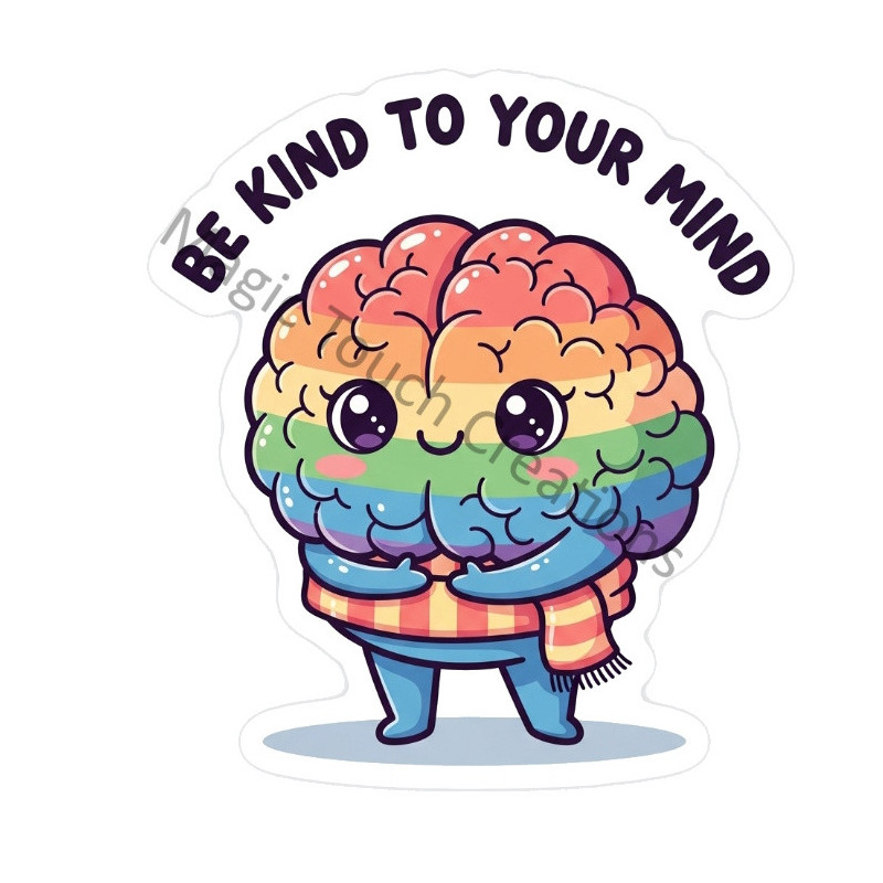 Be Kind to Your Mind Sticker