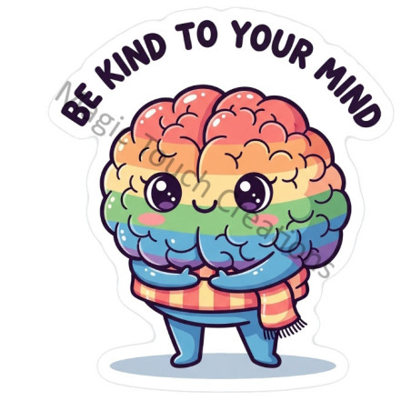 Be Kind to Your Mind Sticker