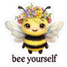 Bee Yourself Sticker