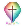 Faithful and True Sticker