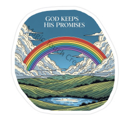God Keeps His Promises Sticker