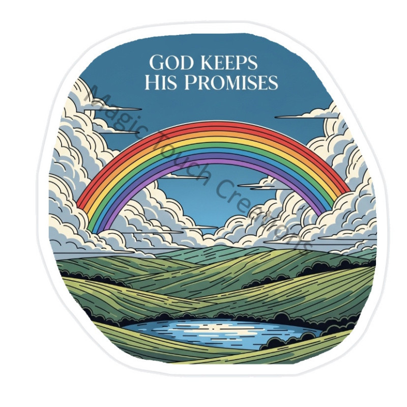 God Keeps His Promises Sticker