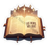 His Word Sticker