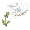 Let Go, Let God Sticker