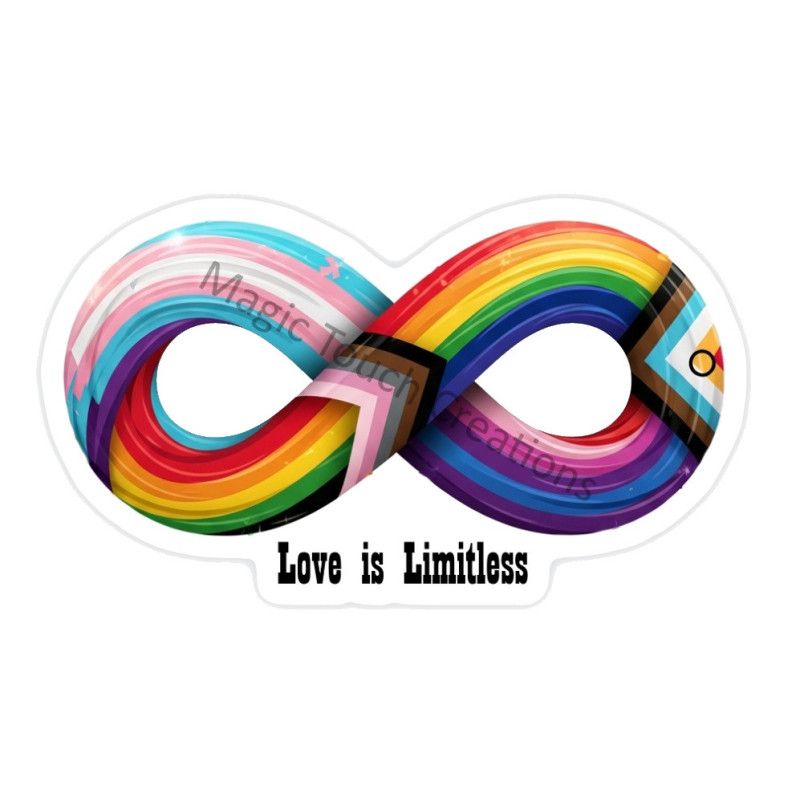 Love is Limitless Sticker