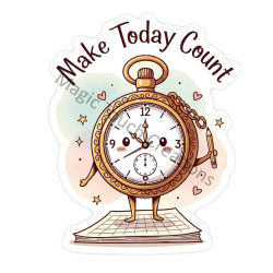 Make Today Count Sticker