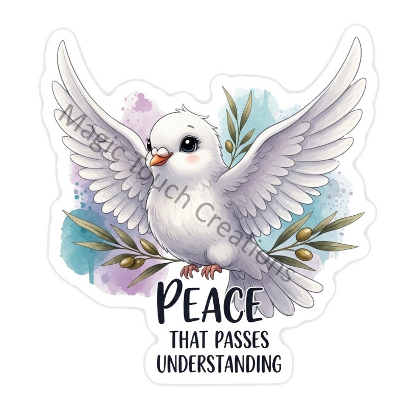 Peace Dove Sticker