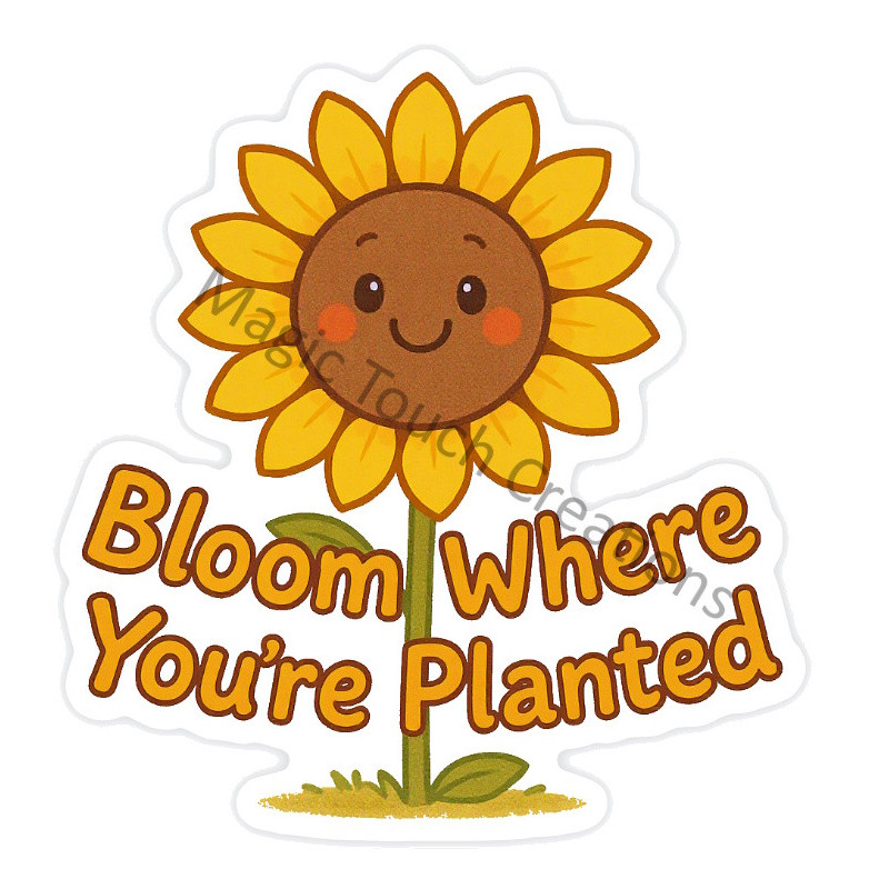 Sunflower Sticker