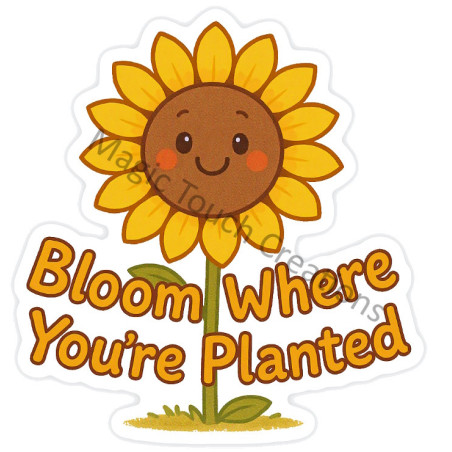 Sunflower Sticker