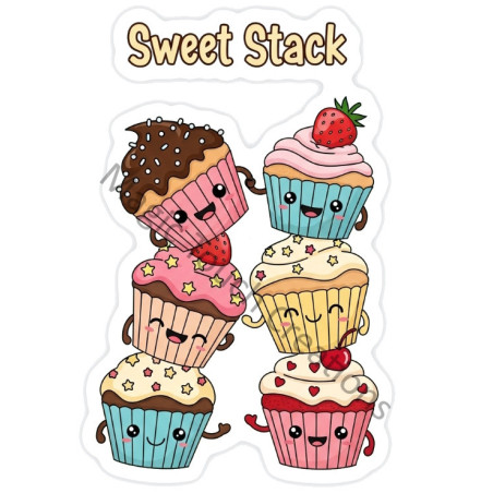 Sweet Stack Sticker