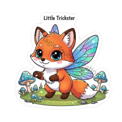 Trickster Fox Sticker