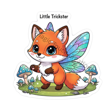 Trickster Fox Sticker