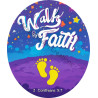 Walk by Faith Sticker