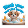 Wash Your Worries Sticker