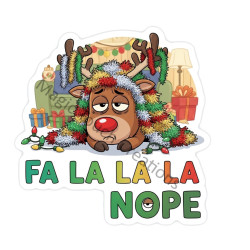 Christmas Reindeer Sticker