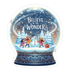 Snowglobe Sticker