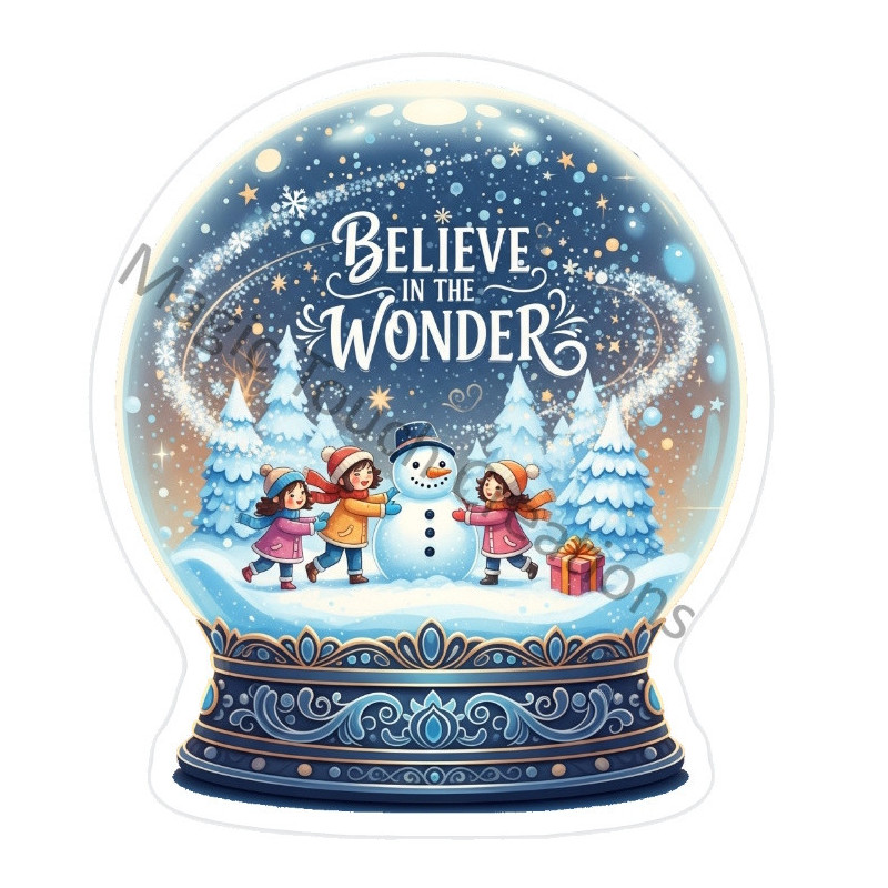 Snowglobe Sticker