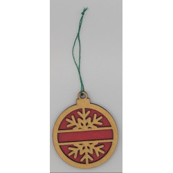 Red/Gold Ornament
