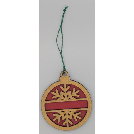 Red/Gold Ornament