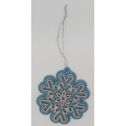 Blue Snowflake