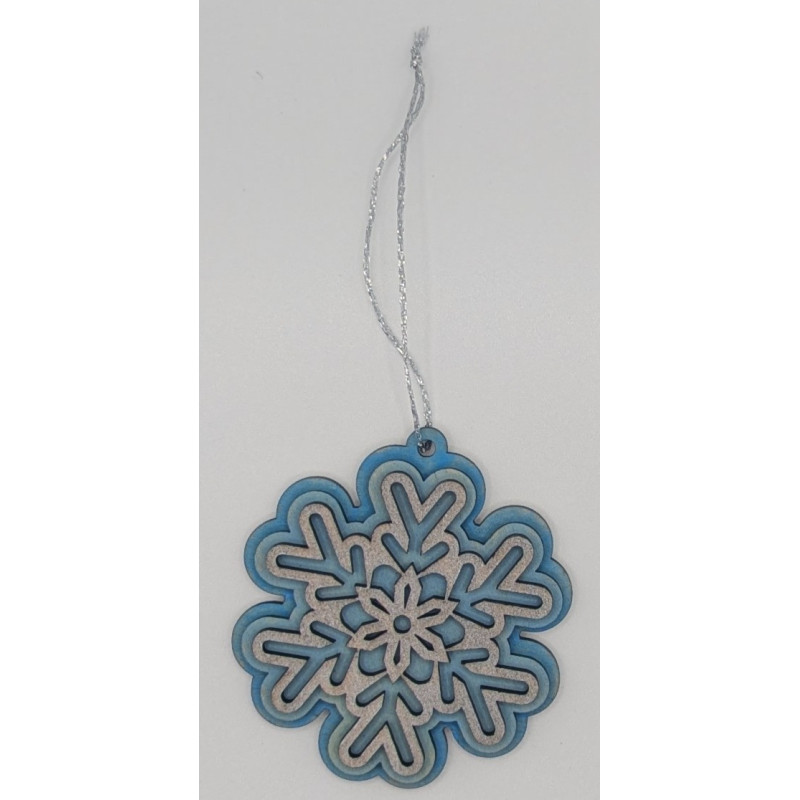 Blue Snowflake