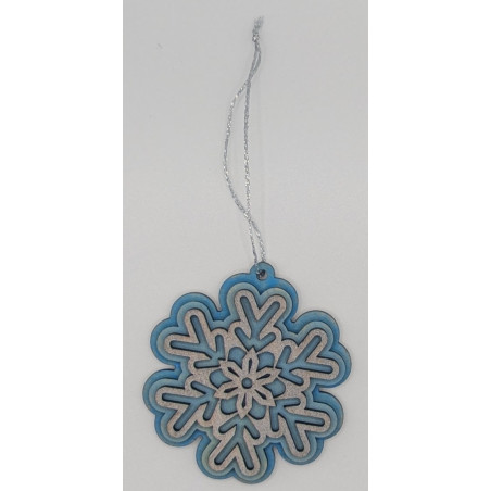 Blue Snowflake