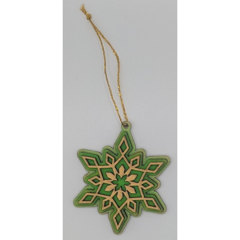 Green Snowflake