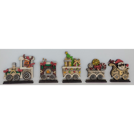 Christmas Train Decoration