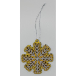 Yellow Snowflake