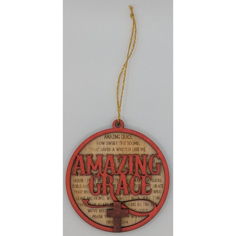 Amazing Grace Ornament