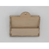 Customisable Hanging Business Card Holder | Personalised Office Accessory