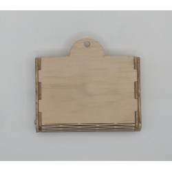 Customisable Hanging Business Card Holder | Personalised Office Accessory