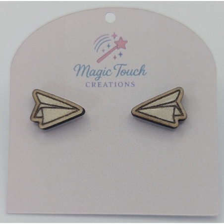 Paper Airplane Studs