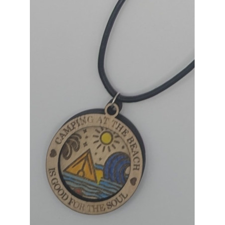 Camping at the Beach Necklace