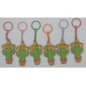 Cactus Keyring