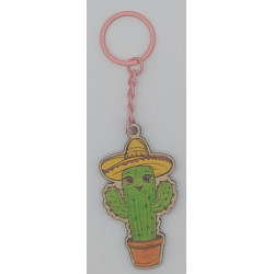 Cactus Keyring
