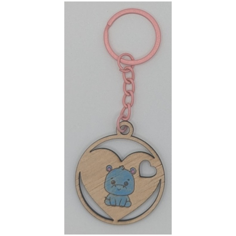 Hippo Keyring