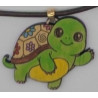 Happy Turtle Pendant Necklace