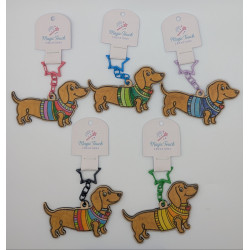Dachshund Keyring