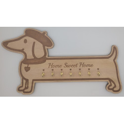 Dachshund Key Holder