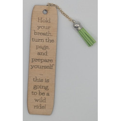 Engraved Wooden Bookmarks