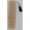 Engraved Wooden Bookmarks