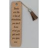 Engraved Wooden Bookmarks