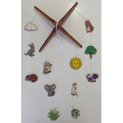 Aussie Animal Baby Mobile