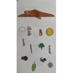 Aussie Animal Baby Mobile