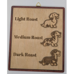 Dachshund Coffee Roast Sign