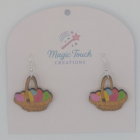 Easter Basket Earrings