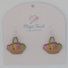 Easter Basket Earrings