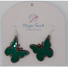 Light Stained Butterfly Earrings | Elegant & Delicate Jewelry