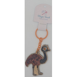 Emu Keyring | Cute & Quirky Australian Animal Accessory